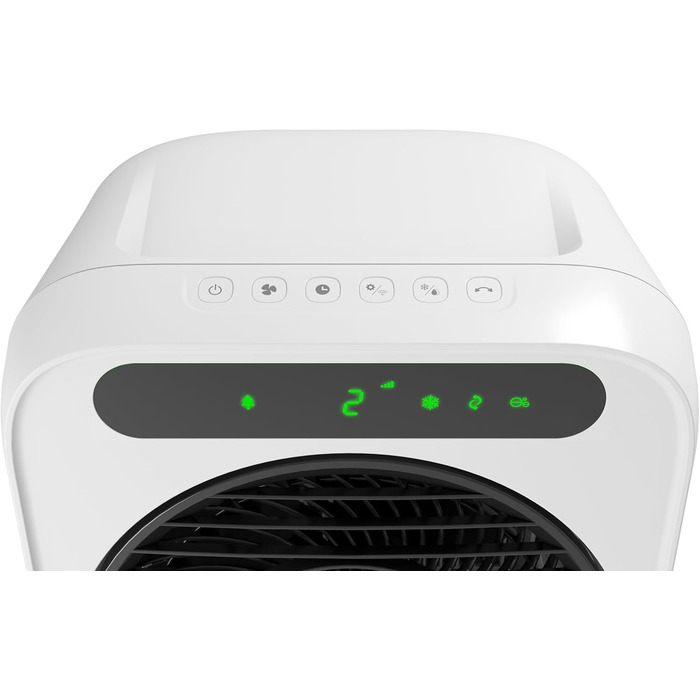 Olimpia Splendid Peler Tower - Турбовентилятор з охолодженням, білий, 65 Вт, 300 м³/год, 25 л