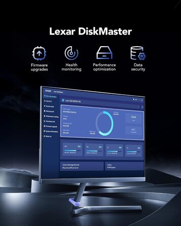 Lexar EQ790 2TB SSD M.2 PCIe Gen4x4 NVMe 1.4 - Внутрішній SSD для PS5 та ПК, 7000 МБ/с (читання), 5000 МБ/с (запис)