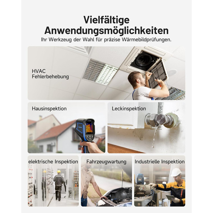 Тепловізор TOPDON TC004 Mini: 240x240 IR, до 15 годин роботи, -20°C до 450°C, 25Hz. Ідеально для діагностики будівель, виявлення витоків, HVAC