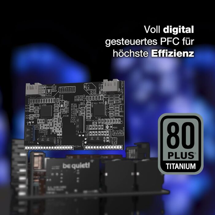 Блок живлення be quiet! Dark Power Pro 13 1600W, ATX 3.1, 80+ Titanium, повністю модульний