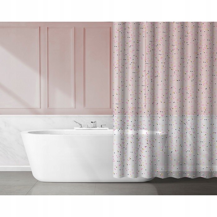 Штора для душу вінілова AWD Interior, 180 x 200 см