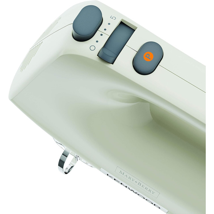 Електричний міксер Kenwood Handrührer з нержавіючої сталі, 5 швидкостей, 450 Вт, срібний (HMP30.A0CR)