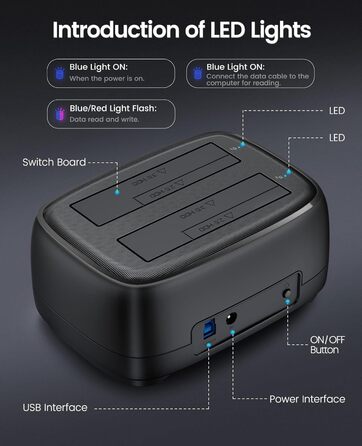 Док-станція Orico для 2 HDD 3.5