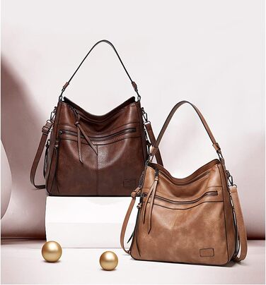 Сумка жіноча через плече та на ручку Shopper Khaki з екошкіри