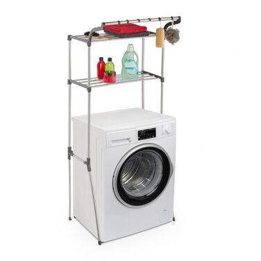Relaxdays Washing Machine Shelf Metal