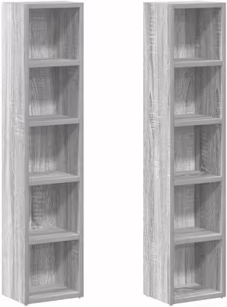 VidaXL CD Shelf 2 Pack
