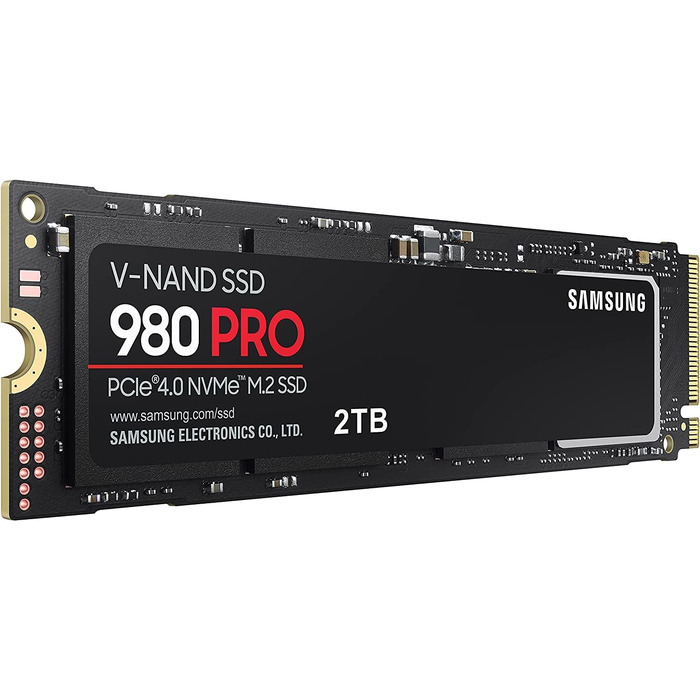 SSD Samsung 980 PRO 2TB NVMe M.2 PCIe 4.0 - Внутрішній SSD для геймінгу та редагування відео