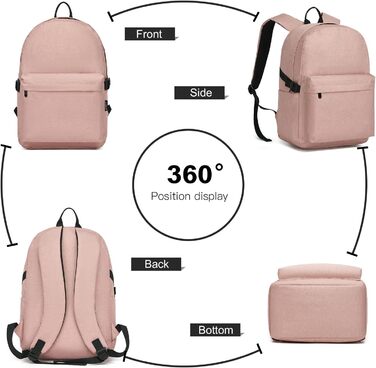 Рюкзак Coege: водонепроникний, для подорожей та роботи, вміщує 15.4