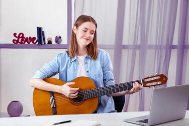 Концертна гітара Yamaha C40II для початківців, колір: натуральний, повний розмір
