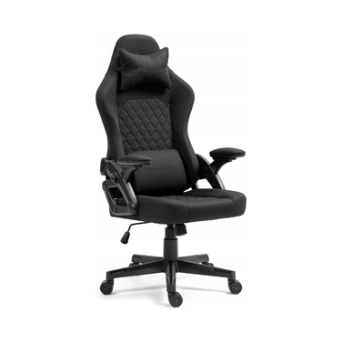 Ігрове крісло Delagear G 404, чорна тканина