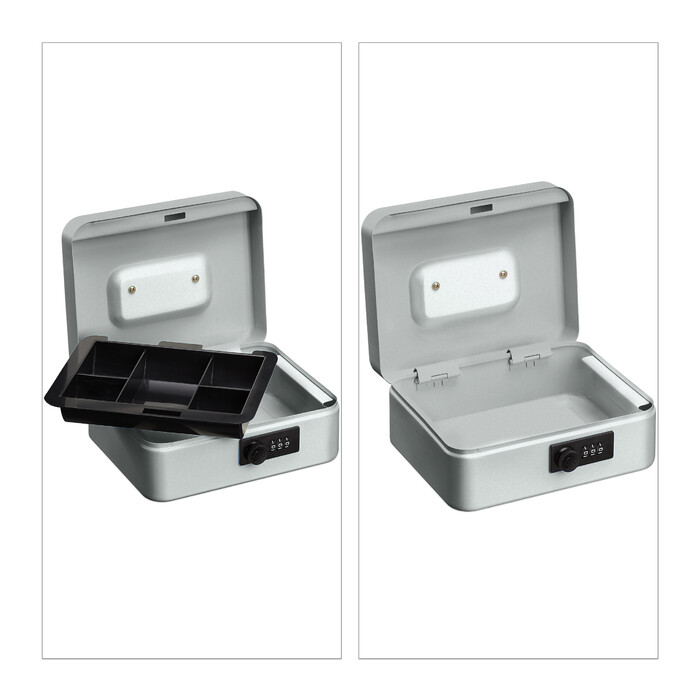 Relaxdays Combination Lock Cash Box