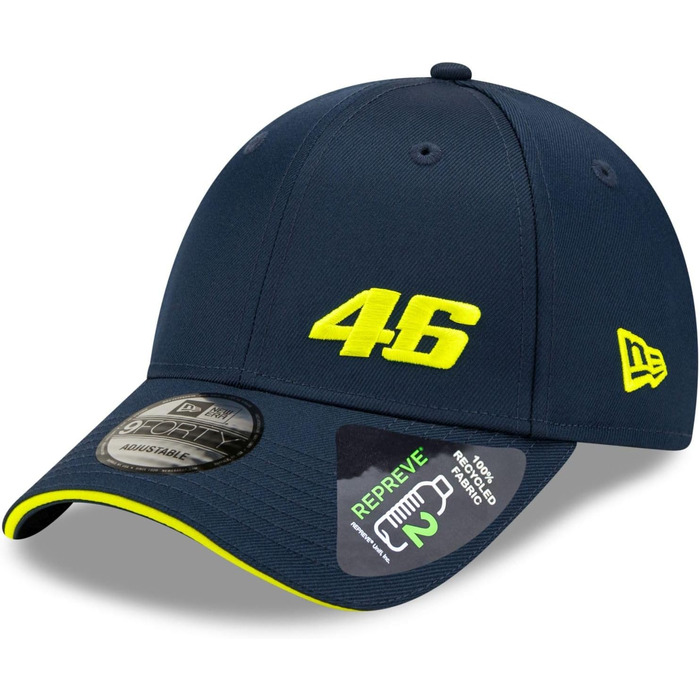 Кепка New Era чоловіча з козирком, темно-синій (один розмір)