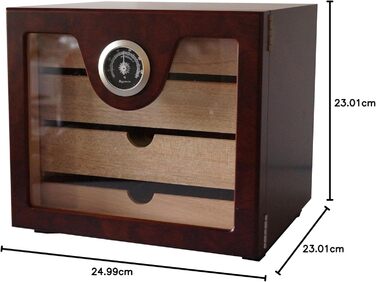 Шафа-вологість для сигар GERMANUS Basis (колір коричневий)