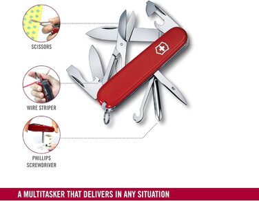 Швейцарський мультитул Victorinox Super Tinker 1.4703 – червоний, 14 функцій