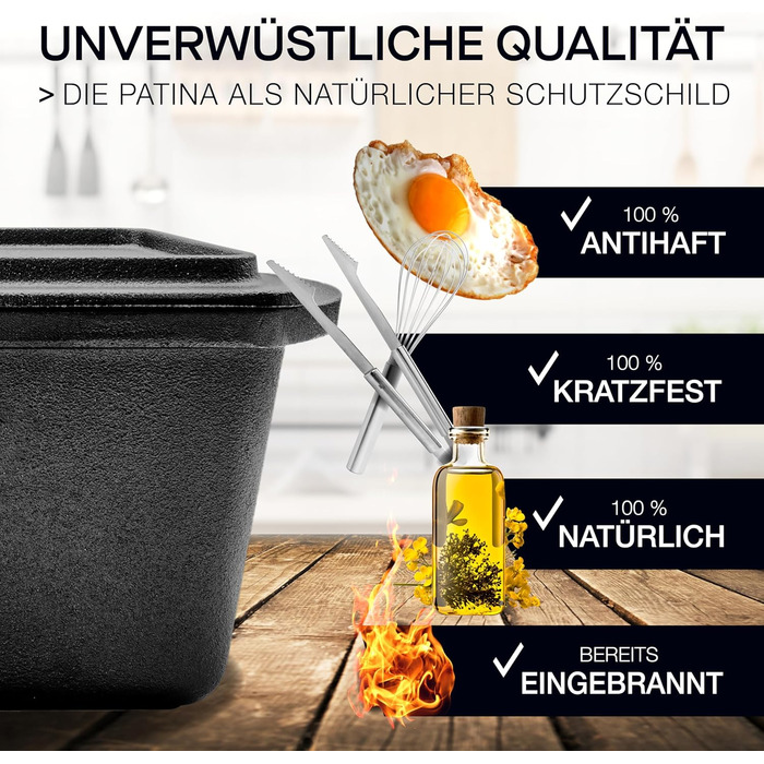 Tomorrow: Loaf pan with lid, proofing basket & dough scraper - cast iron baking pan accessories - loaf pan, toast bread pan, loaf pan, casserole dish, loaf pan, square loaf pan, loaf pan baking set