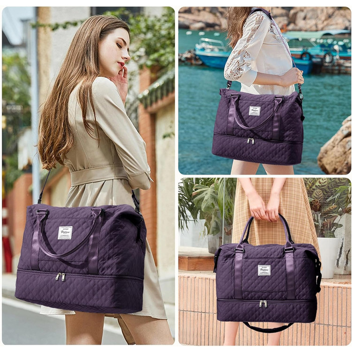 Спортивна сумка для подорожей Easyjet: водонепроникна, з відділенням для взуття, 47x37x22 см, 38 л, A5, бежева