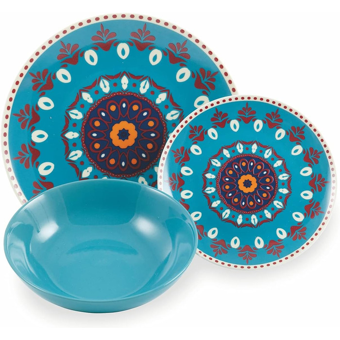 Villa d'Este Home Tivoli Shiraz: 18-частинний порцеляновий сервіз для обіднього столу