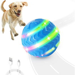 Інтерактивна LED-куля для собак ALL FOR PAWS: активна гра з підсвічуванням, USB-зарядка, для розваг та руху