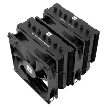 Thermalright Phantom Spirit 120 SE BLACK - Кулер для CPU з 7 Heatpipes, 2 x 120mm PWM вентилятори, AM4/AM5/Intel LGA1851/1700/1150/1151/1200