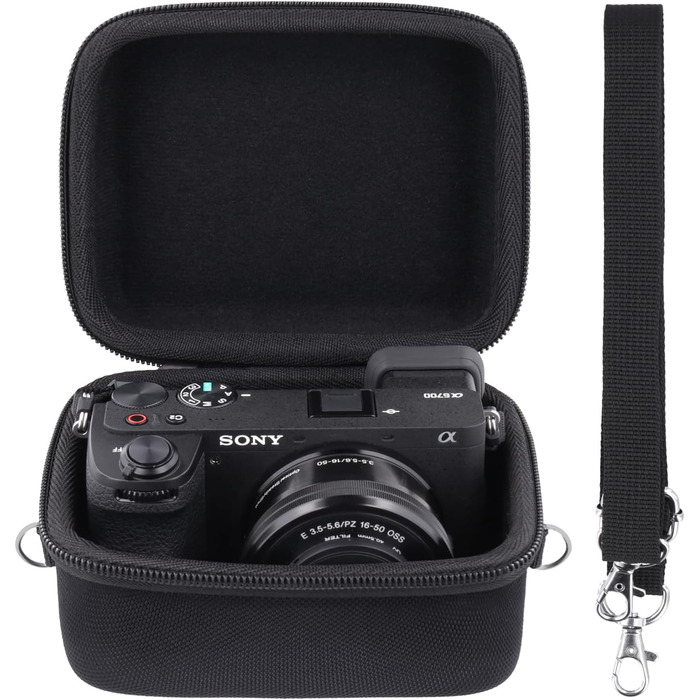 Чохол для камери Sony Alpha 6000/6300/6400/6500/6700 Aenllosi, чорний (тільки чохол)