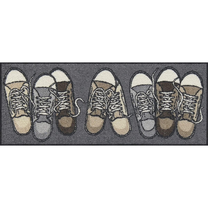 Salonloewe Doormat Sneakers 30 x 75 cm Shoe Parking