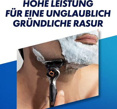 Електрична бритва Gillette Fusion5 ProGlide Power для чоловіків, металевий корпус, чорна