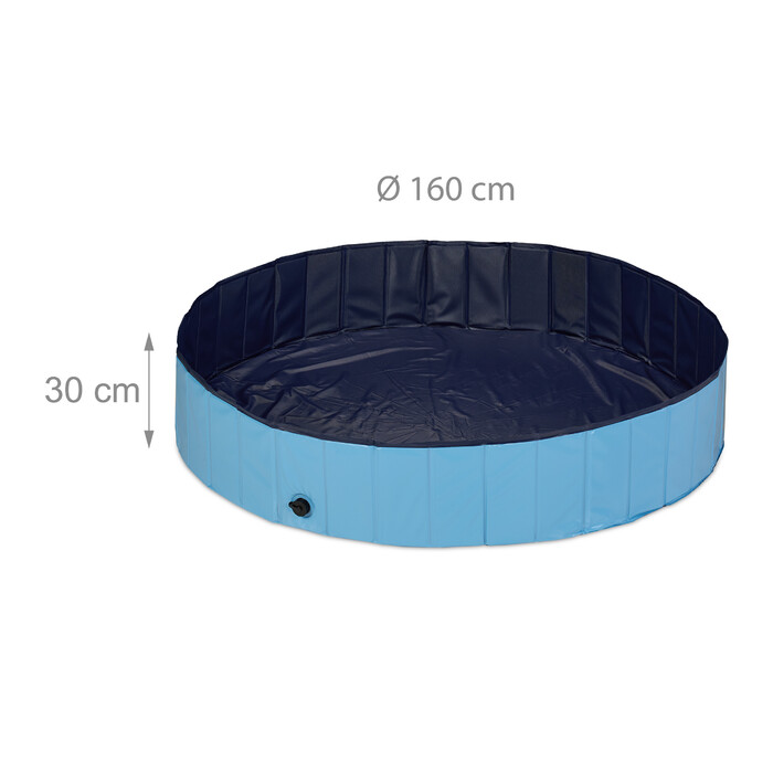 Relaxdays Dog Pool 160x30 cm