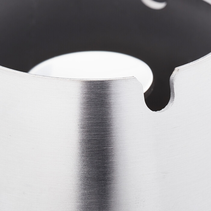 Relaxdays Stainless Steel Ashtray