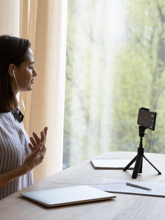 COMICA BoomX-DUC2: Бездротовий мікрофон для смартфона та ноутбука (USB-C) - ідеальний для влогів, подкастів та стрімінгу