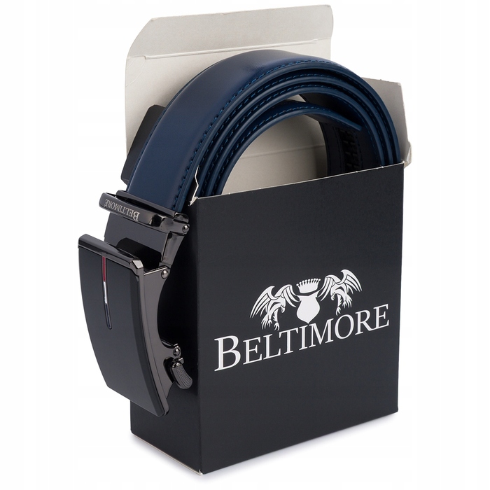 Чоловічий ремінь Beltimore — синій