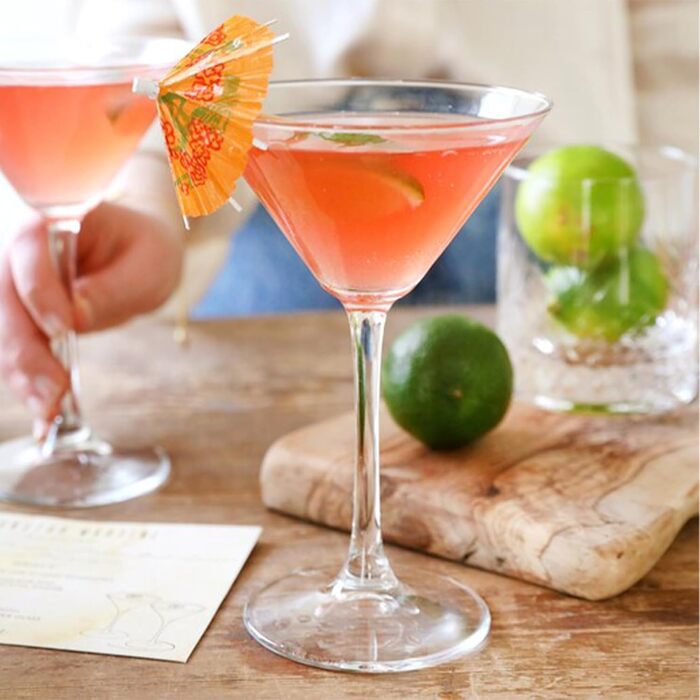 Набір келихів для Мартіні, 6 шт, 175 мл, без свинцю, придатні для миття в посудомийній машині. Келихи для Cosmopolitan, келихи для коктейлів, келихи для вечірок (люкс набір 6 шт)