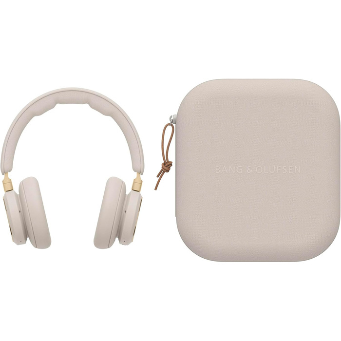 Bang & Olufsen Beoplay HX – Бездротові навушники Bluetooth з шумозаглушенням, до 40 годин роботи, 6 мікрофонів, золотий колір