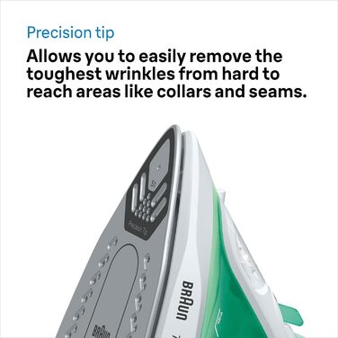 Праска Braun TexStyle 1 SI1019RD: потужна та зручна для дому, 1.9 кВт, 120 г/хв, антипригарна підошва, підходить для водопровідної води