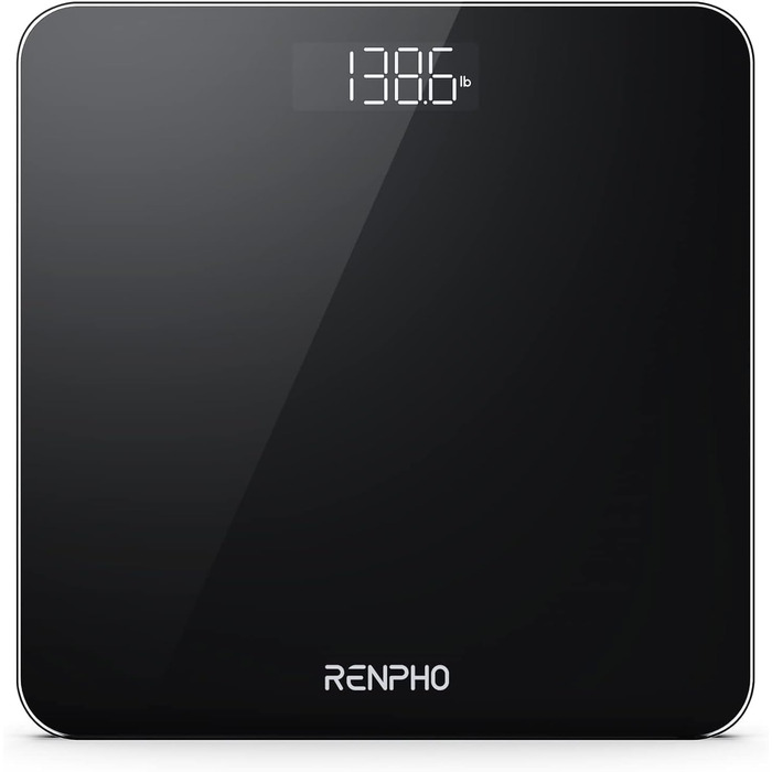 Кухонні ваги RENPHO: цифрова вага з LCD-дисплеєм, функцією тарування, для випічки та приготування їжі, точність 1г, максимальне навантаження 5кг, білий (чорний)