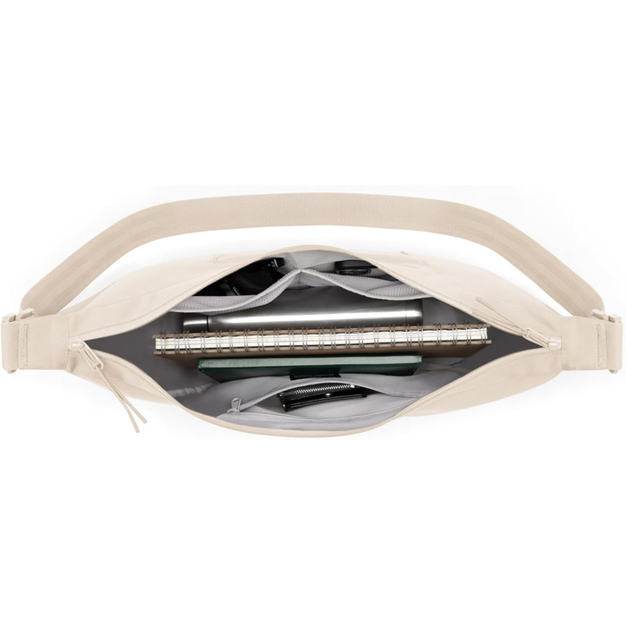 Сумка через плече Johnny Urban Ally Medium Grau (10л) - Місячна форма, водонепроникна, регульований ремінець