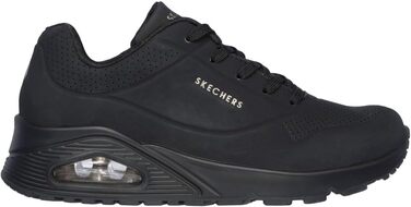 Кросівки Skechers UNO Stand On Air для жінок, чорні, розмір 39.5 EU, матеріал: Durabuck, Mesh