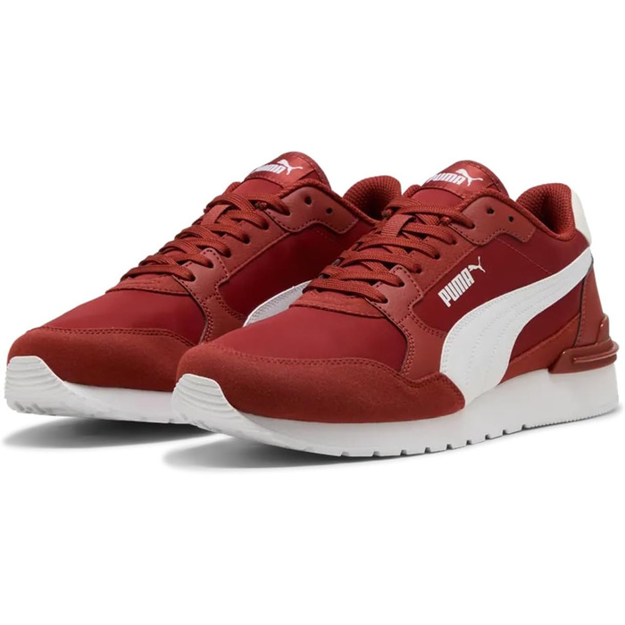 Кросівки Puma St Runner V2 NL Unisex для дорослих та дітей, Bordeaux Red White (39 EU)