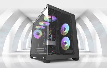 Корпус DarkFlash C285P Cube Case, чорний