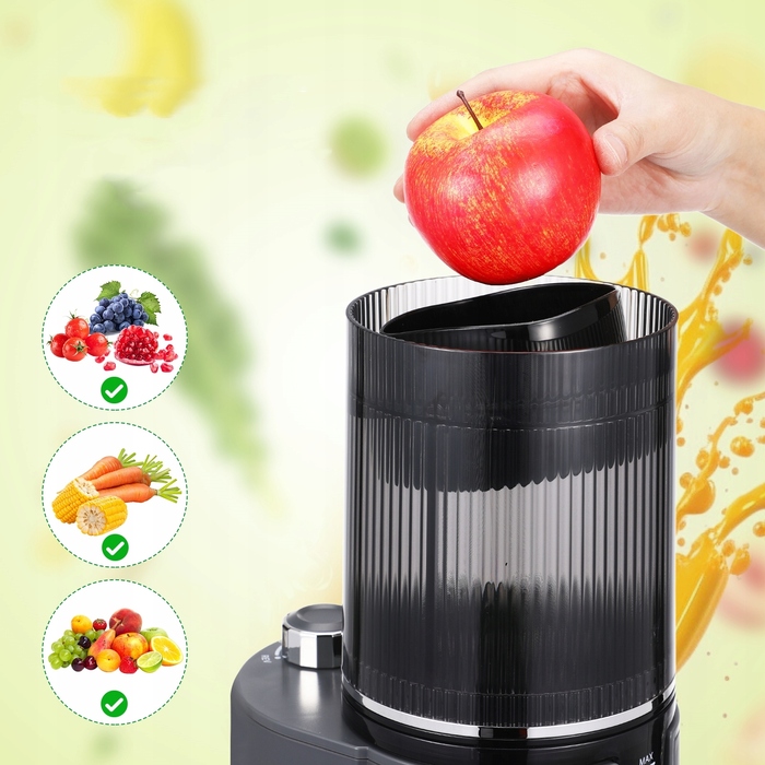Повільна соковижималка Supvox Slow Juicer Automatic, 250 Вт