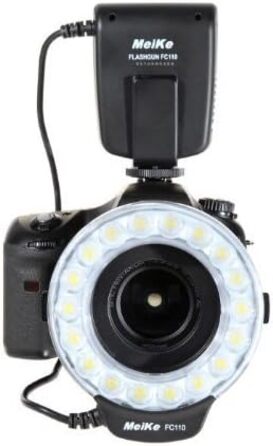 Рінглайт Makro FC-110 для Canon EOS DSLR SLR: світло для фото та відео