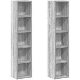 VidaXL CD Shelf 2 Pack