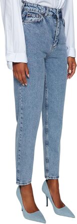 Джинси жіночі Trendyol Mama Jeans висока талія прямі Indigo 42