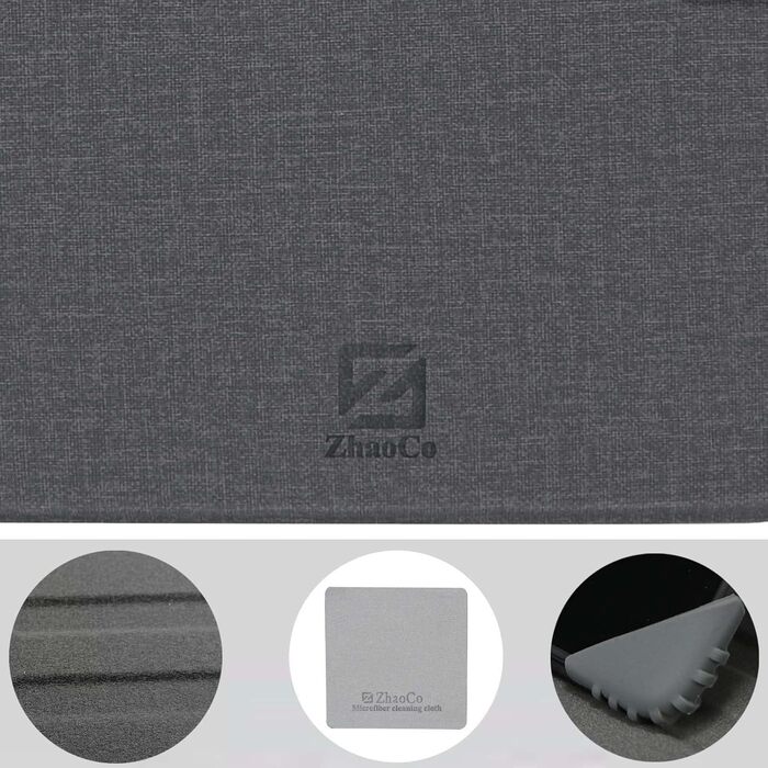 Чохол для Kindle 2024/2022, Kobo Nia/Clara 2E/Clara HD, сірий - ZhaoCo, регульовані кути