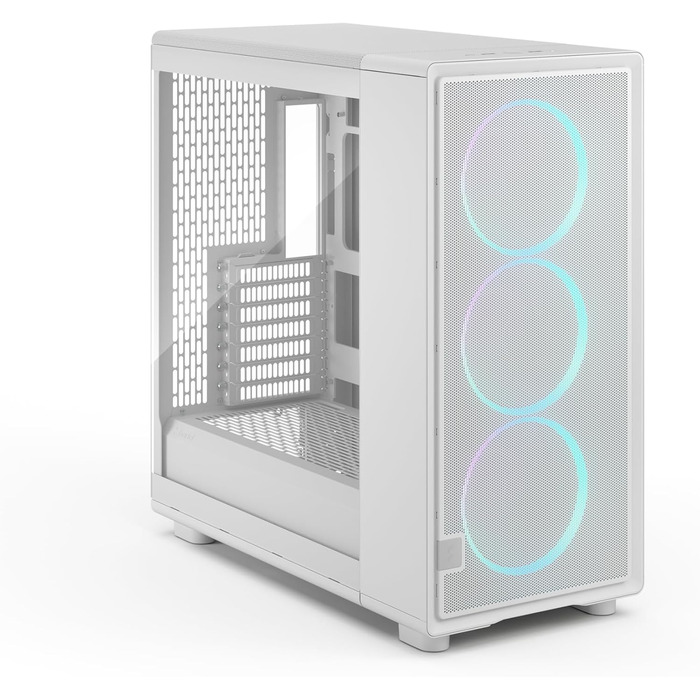 Корпус для ПК Fractal Design Epoch XL White - з прозорою бічною панеллю з загартованого скла, Mesh-панель, 3 вентилятори Momentum 12, підтримка ATX/mATX/ITX