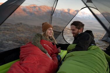 Сплячий мішок Teton Sports LEEF Ultralight Mummy - ультралегкий, 3-4 сезони, для походу, трекінгу та кемпінгу, з мішком для зберігання