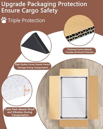 Насадка для собачого воріта, дерев'яна робоча поверхня, сіра. Сумісна з ворітками 76,2 см (30 дюймів).