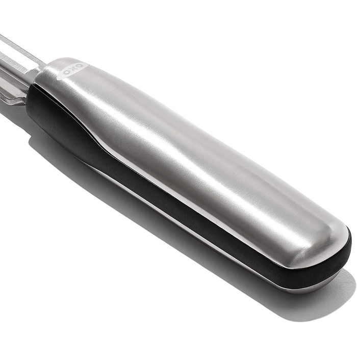Овочечистка OXO Steel з нержавіючої сталі, поворотна