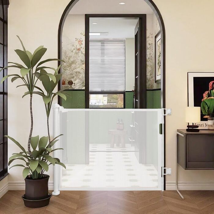 Вольєр для цуценят 8-секційний, вольєр для собак з захисним тентом, гнучкий та складаний вольєр для собак, загородження для цуценят, кроликів та інших дрібних тварин - 80 * 60 см (8 шт)