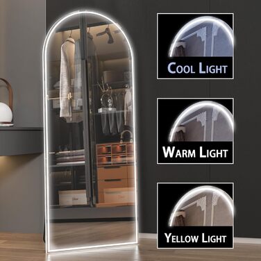 CASSILANDO Full Length LED Mirror