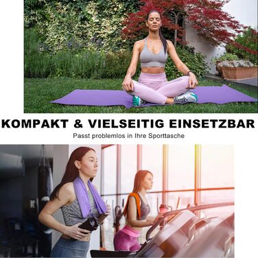 Рушник з мікрофібри HiiPeak: компактний, легкий, швидковисихаючий (50x30 см, помаранчевий)